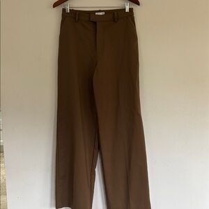 Good American Tan Trousers